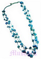 Indian ethenic necklace - click here for large view